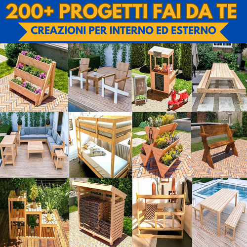 Vuoi imparare a realizzare mobili in legno unici per ogni spazio?
