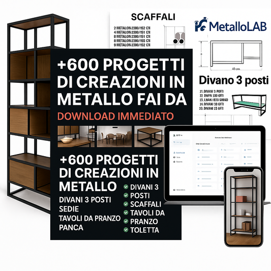 Vuoi imparare a creare fantastici mobili in ferro?